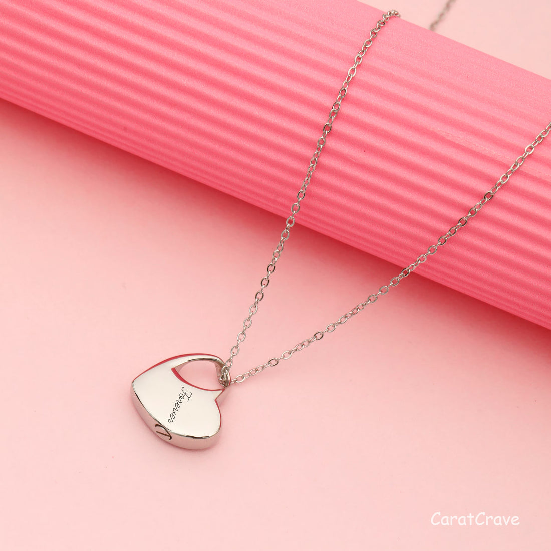 Custom Heart-Shaped Urn Necklace