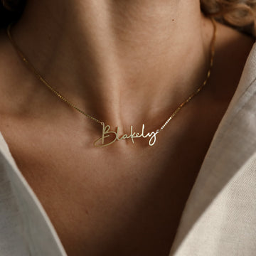 Personalized Name Necklace — Elegant Gift For Her