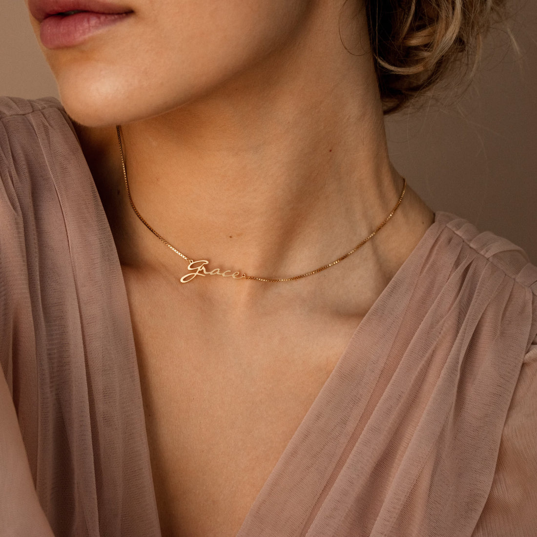 Personalized Name Necklace — Delicate Everyday Necklace