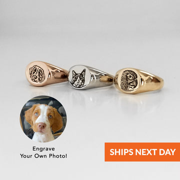 Pet Portrait Ring — A Personalized Memory Keepsake