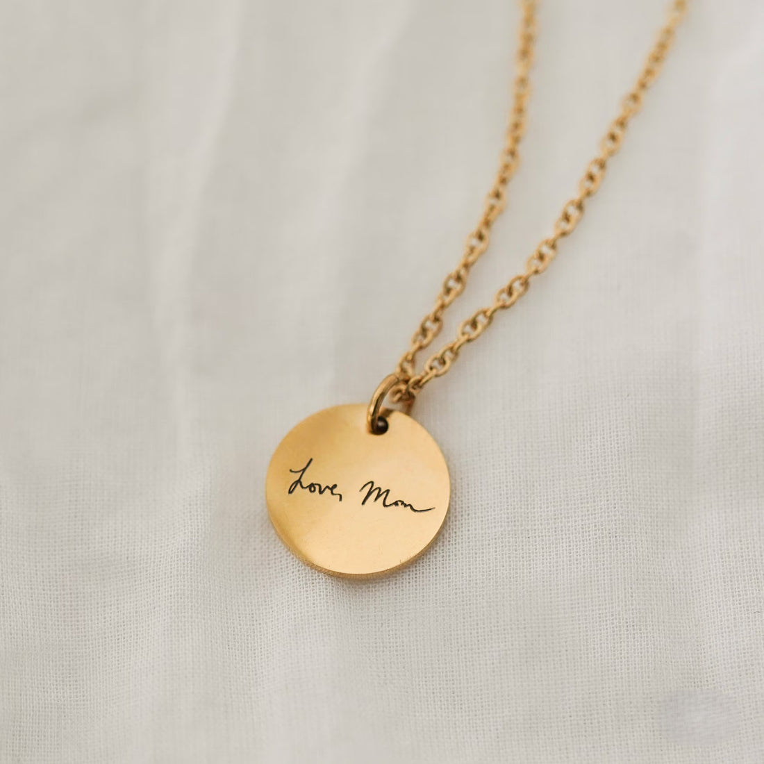 Personalized Handwriting Necklace — Custom Signature Keepsake