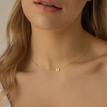Personalized Initial Necklace — Elegant Gift Keepsake