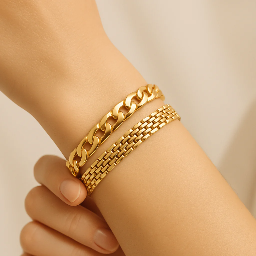 Minimal Chunky Anklet