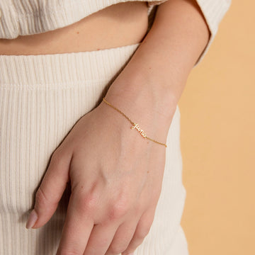 Personalized Name Bracelet — Elegant Gift For Her