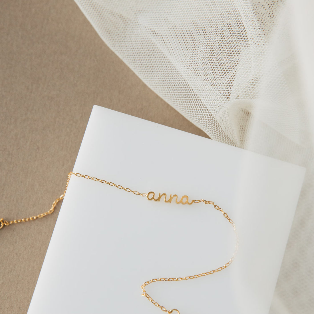 Personalized Name Bracelet — Delicate Everyday Bracelet